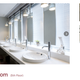 The ladies “powder room” still looks a lot like a corporate washroom.